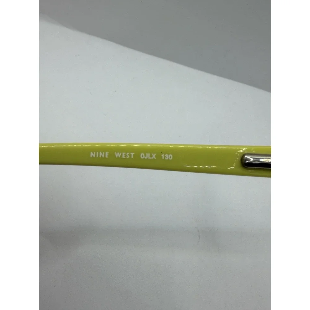 NINE WEST  Blue & LIME GREEN EYEGLASSES FRAMES ONLY WOMEN 383 OJLX 48-18-130